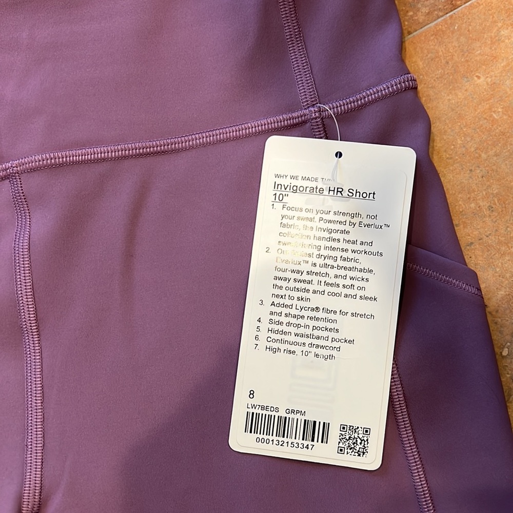 Lululemon Invigorate Short - Picture 4 of 6